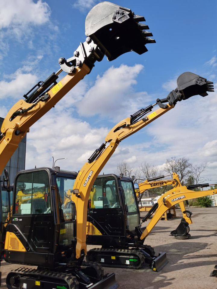 Мини-экскаватор Carter CT18-9B - Мини-экскаватор: фото 1 Мини-экскаватор Carter CT18-9B - Мини-экскаватор: фото 1