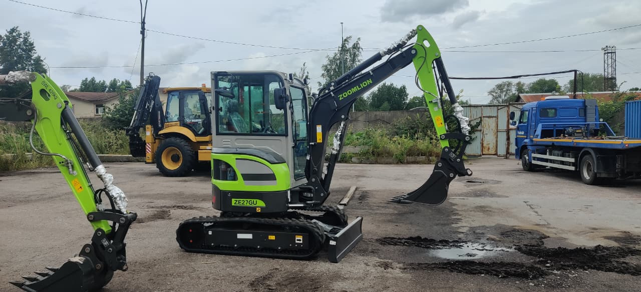 Мини-экскаватор Zoomlion ZE27GU - Мини-экскаватор: фото 4 Мини-экскаватор Zoomlion ZE27GU - Мини-экскаватор: фото 4