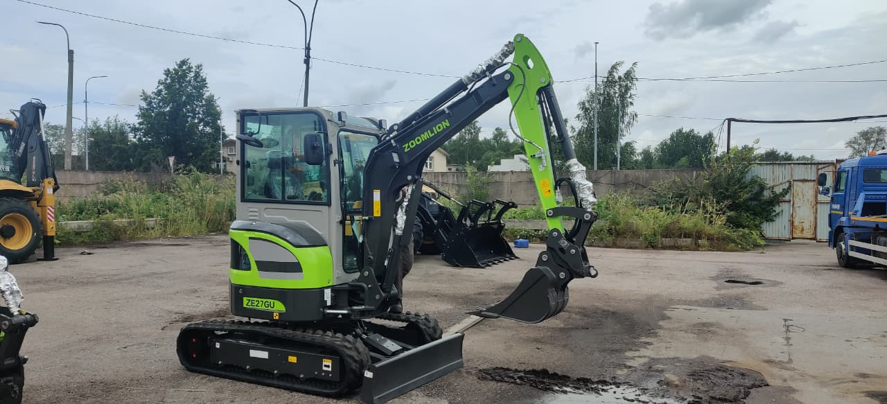 Мини-экскаватор Zoomlion ZE27GU - Мини-экскаватор: фото 1 Мини-экскаватор Zoomlion ZE27GU - Мини-экскаватор: фото 1