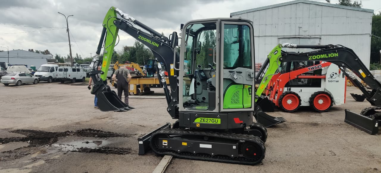 Мини-экскаватор Zoomlion ZE27GU - Мини-экскаватор: фото 3 Мини-экскаватор Zoomlion ZE27GU - Мини-экскаватор: фото 3