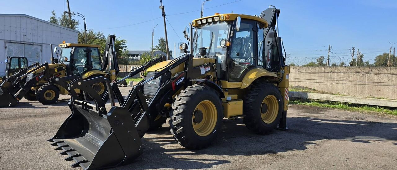 Shanmon 388H-CARRARO-V-GEN - Экскаватор-погрузчик: фото 1 Shanmon 388H-CARRARO-V-GEN - Экскаватор-погрузчик: фото 1