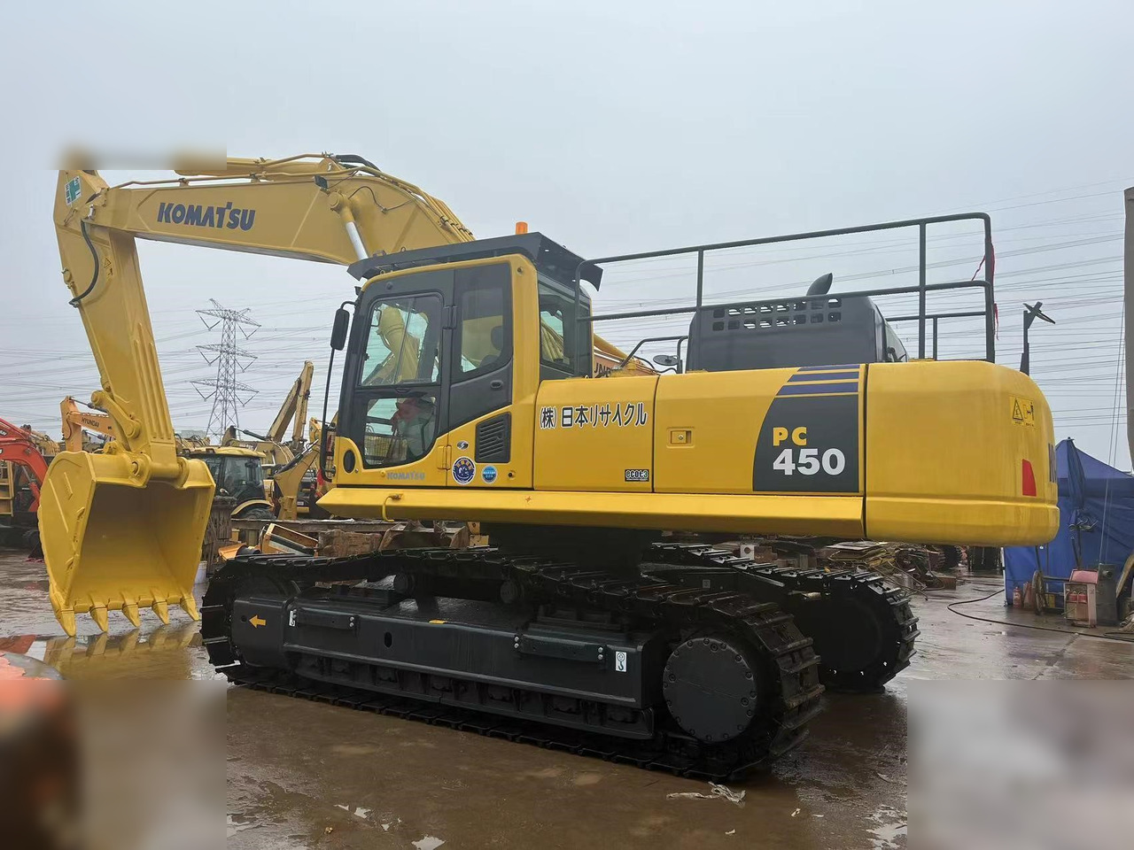 KOMATSU PC450-8 - Гусеничный экскаватор: фото 2 KOMATSU PC450-8 - Гусеничный экскаватор: фото 2