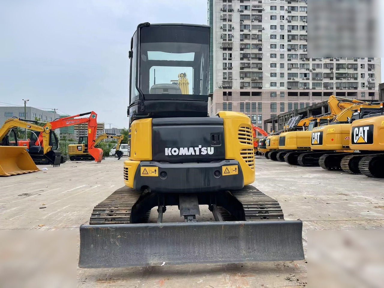 KOMATSU PC55MR-2 - Мини-экскаватор: фото 4 KOMATSU PC55MR-2 - Мини-экскаватор: фото 4