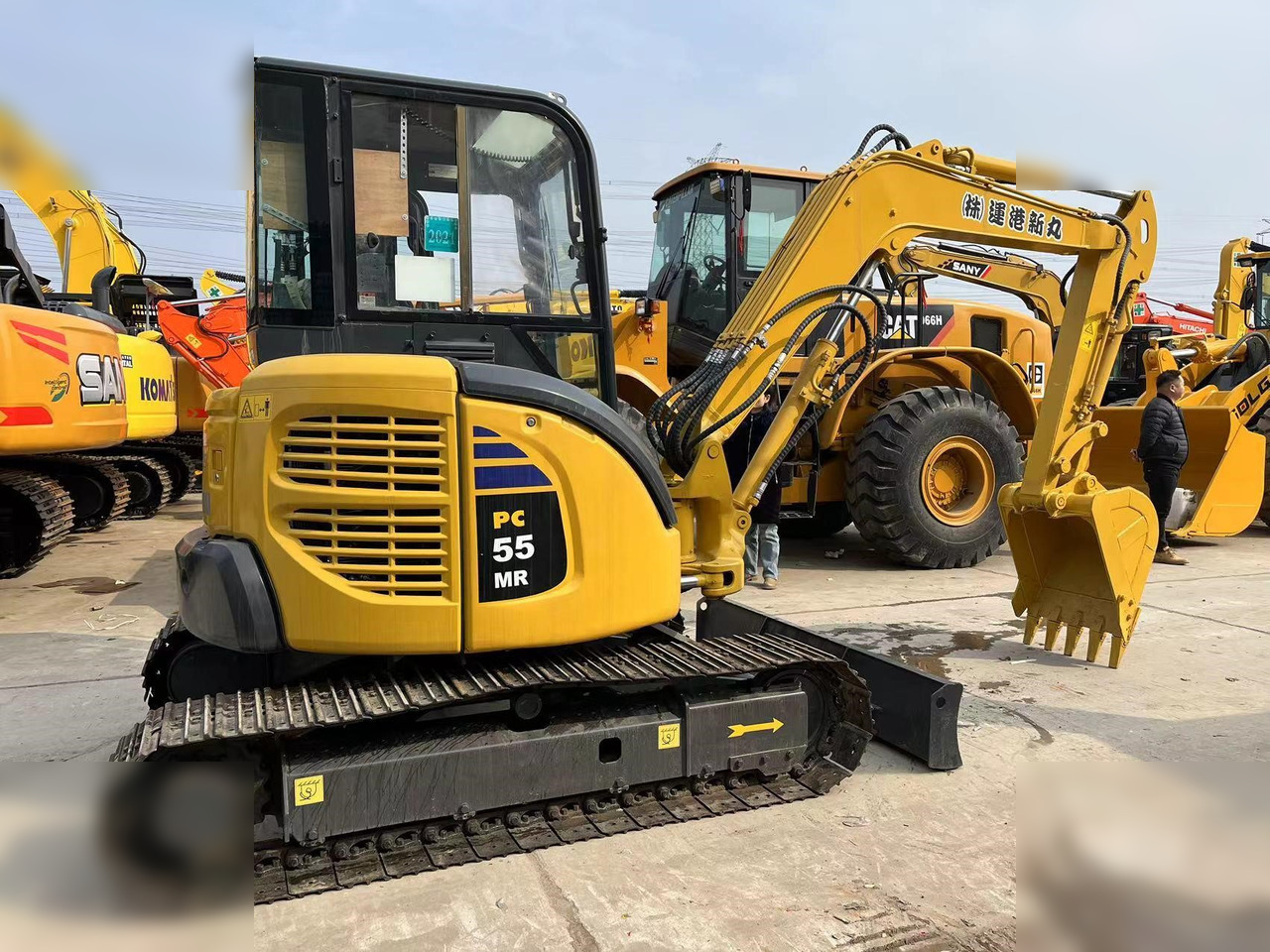 KOMATSU PC55MR-3 - Мини-экскаватор: фото 2 KOMATSU PC55MR-3 - Мини-экскаватор: фото 2