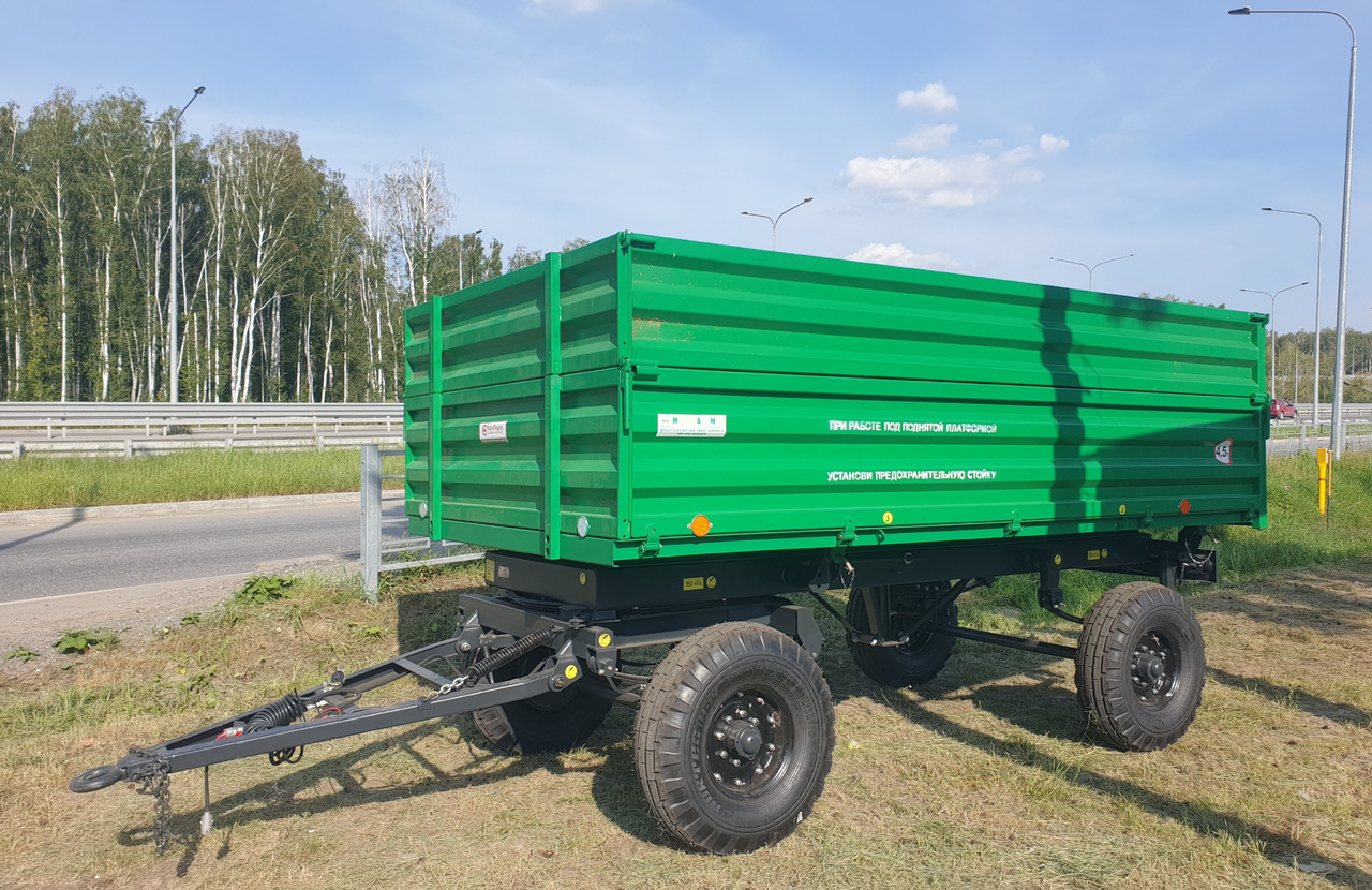 Прицеп тракторный самосвальный 2ПТС-4,5 - Самосвальный сельхозприцеп: фото 1 Прицеп тракторный самосвальный 2ПТС-4,5 - Самосвальный сельхозприцеп: фото 1