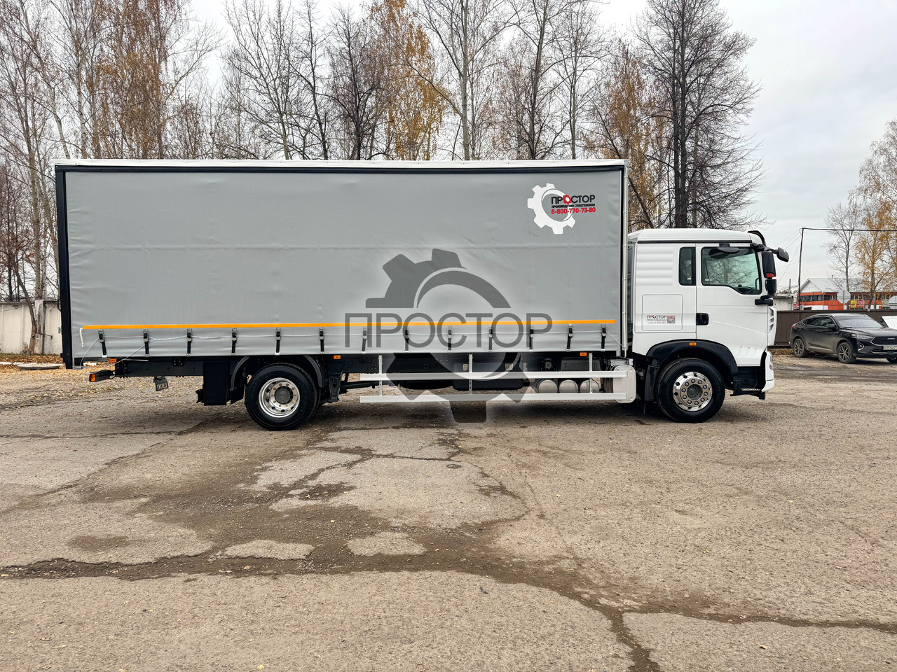 HOWO Sinotruk Howo T5G Европлатформа шторная - Тентованный грузовик: фото 4 HOWO Sinotruk Howo T5G Европлатформа шторная - Тентованный грузовик: фото 4