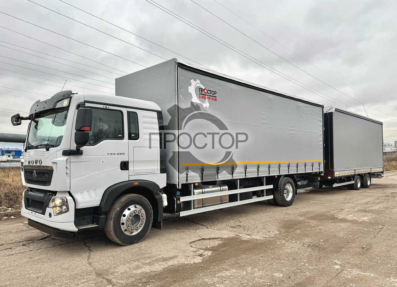 HOWO Sinotruk Howo T5G Европлатформа шторная - Тентованный грузовик: фото 5 HOWO Sinotruk Howo T5G Европлатформа шторная - Тентованный грузовик: фото 5