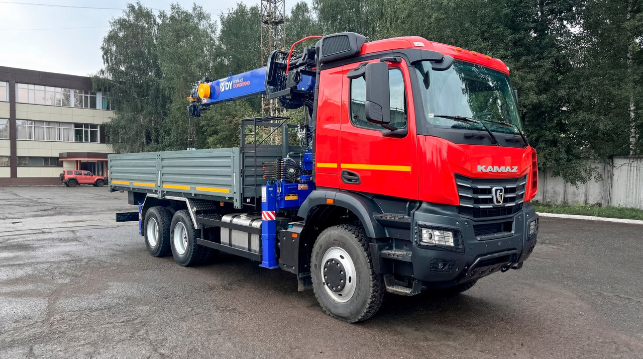 КАМАЗ 6595 бортовой с КМУ DongYang SS 1956 ACE - Бортовой грузовик/ Платформа, Автоманипулятор: фото 1 КАМАЗ 6595 бортовой с КМУ DongYang SS 1956 ACE - Бортовой грузовик/ Платформа, Автоманипулятор: фото 1