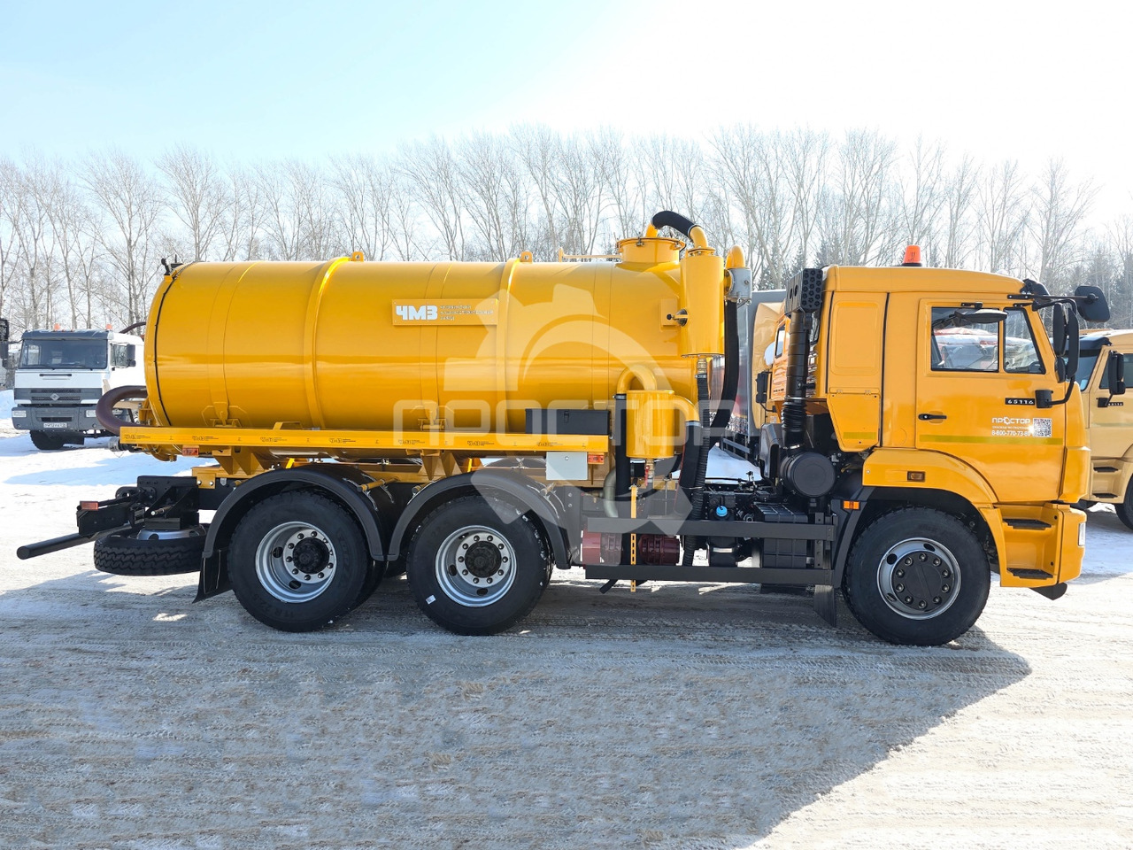 Новый Ассенизатор, илосос КАМАЗ Камаз 65116 МВ-10: фото 18