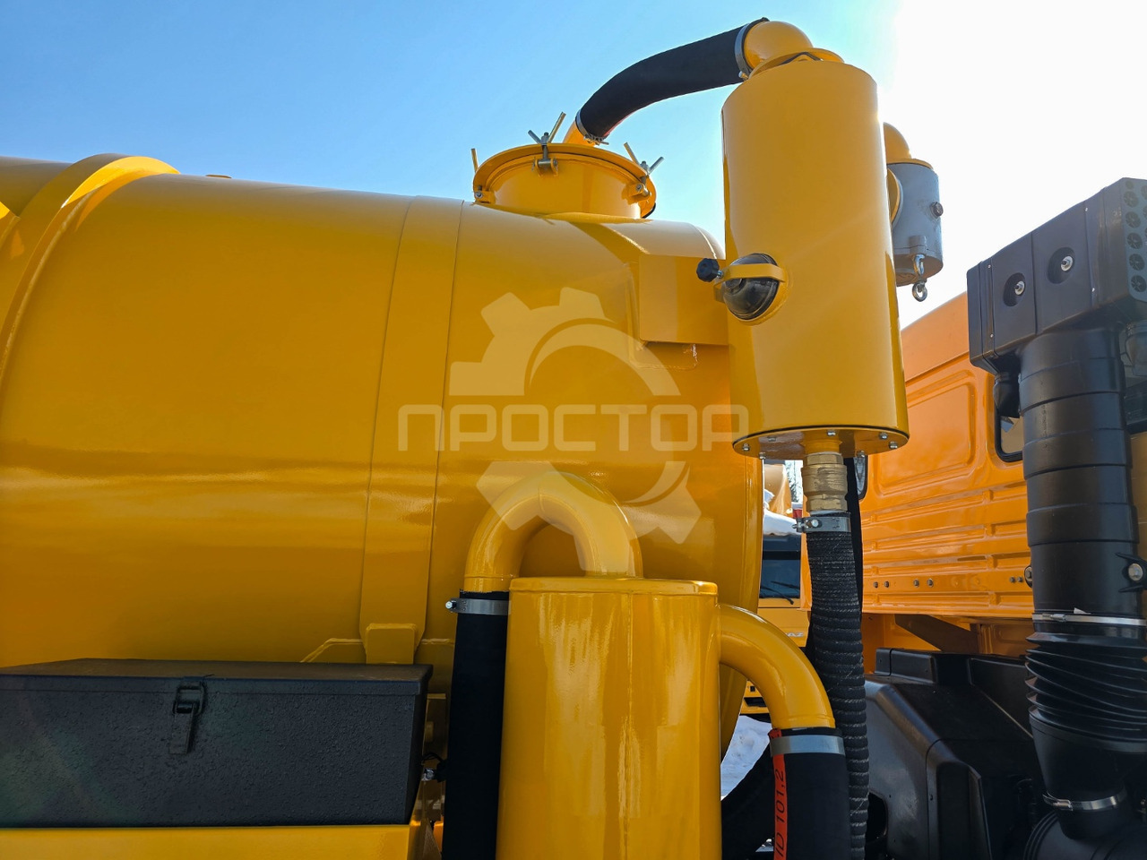 Новый Ассенизатор, илосос КАМАЗ Камаз 65116 МВ-10: фото 13