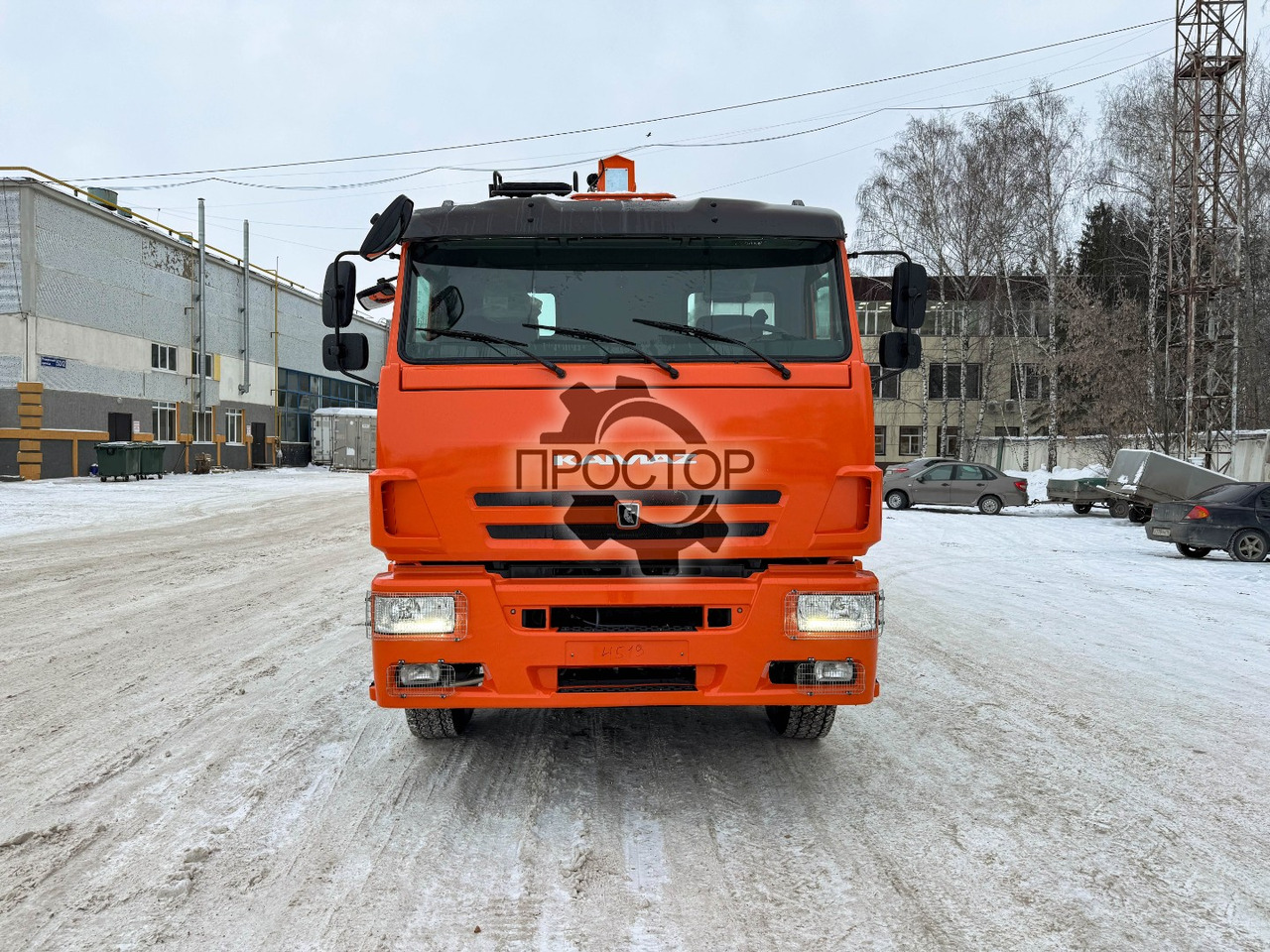 Новый Бортовой грузовик/ Платформа, Автоманипулятор КАМАЗ Камаз 6520 бортовой с КМУ Hangil HGC 987: фото 13