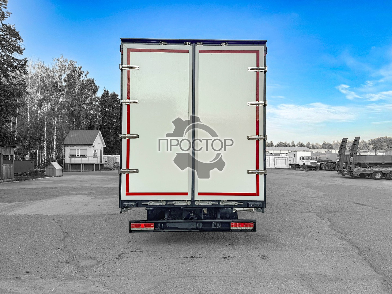 Камаз 4308 Европлатформа шторная (алюминиевый) - Тентованный грузовик: фото 3 Камаз 4308 Европлатформа шторная (алюминиевый) - Тентованный грузовик: фото 3