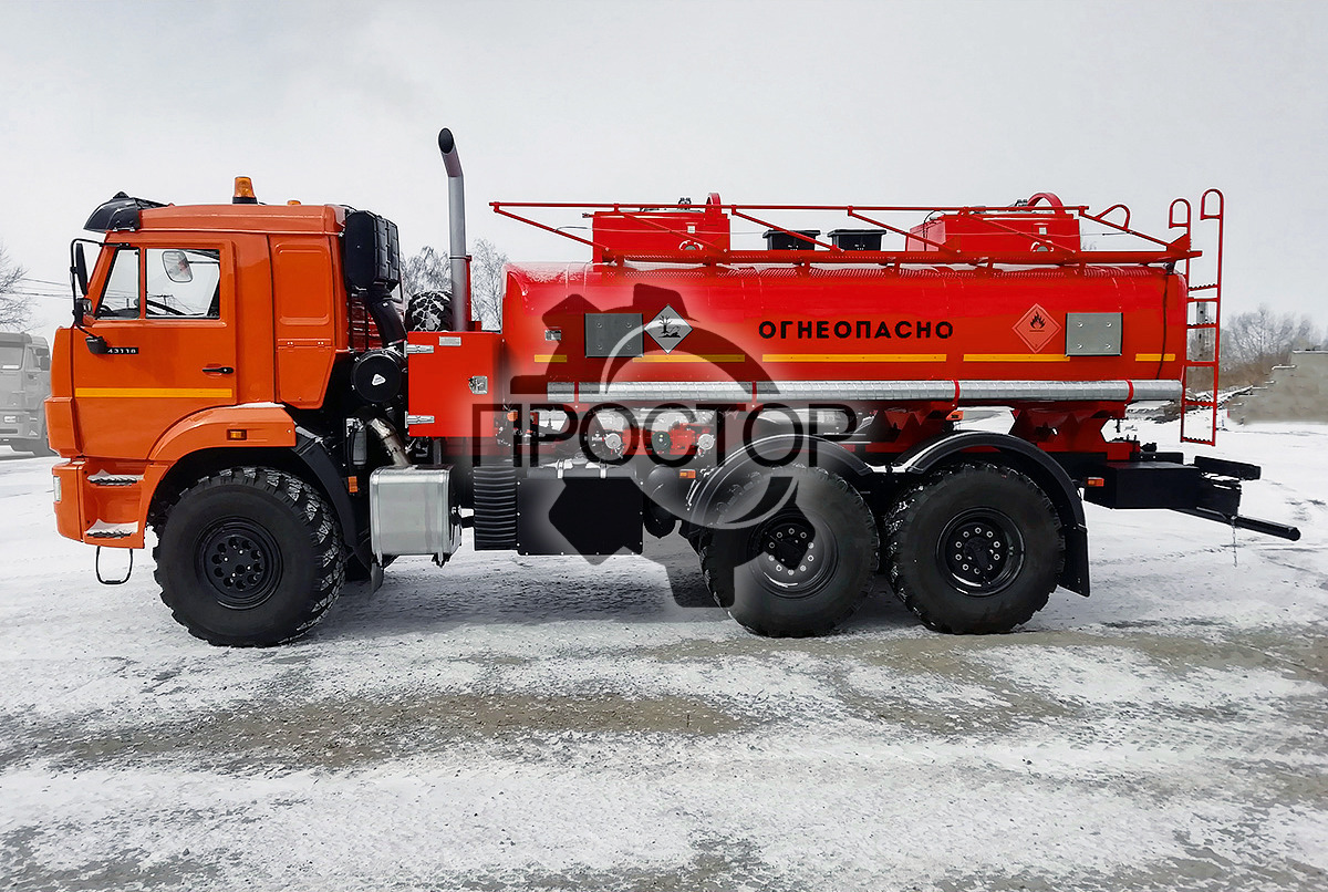 Камаз 43118 АТЗ-11 - Грузовик с цистерной: фото 1 Камаз 43118 АТЗ-11 - Грузовик с цистерной: фото 1