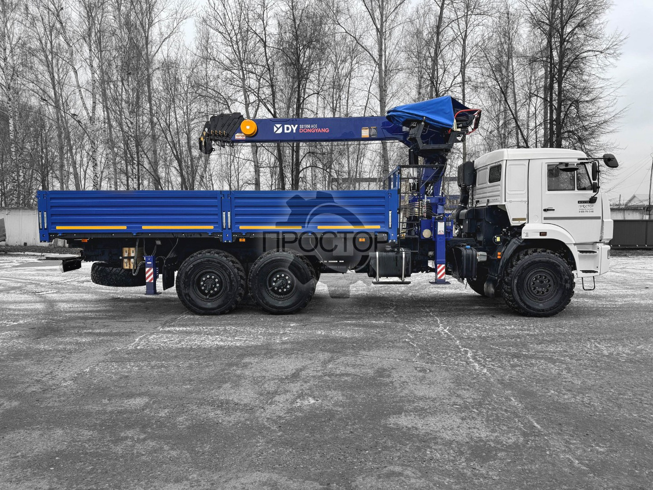 Камаз 43118 бортовой с КМУ DongYang SS 1956 ACE - Бортовой грузовик/ Платформа, Автоманипулятор: фото 4 Камаз 43118 бортовой с КМУ DongYang SS 1956 ACE - Бортовой грузовик/ Платформа, Автоманипулятор: фото 4