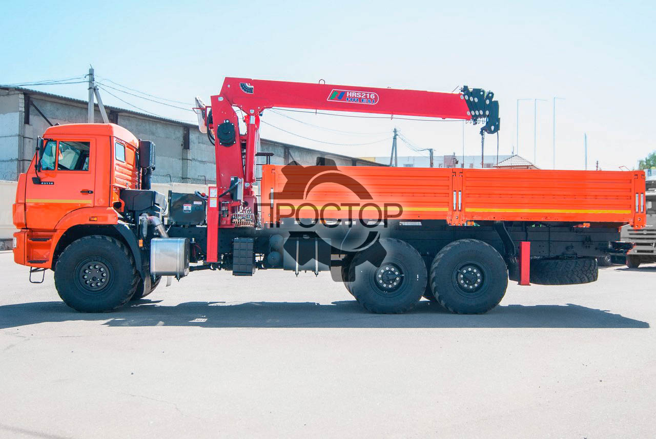 Камаз 43118 бортовой с КМУ Horyong HRS 216 - Бортовой грузовик/ Платформа, Автоманипулятор: фото 1 Камаз 43118 бортовой с КМУ Horyong HRS 216 - Бортовой грузовик/ Платформа, Автоманипулятор: фото 1