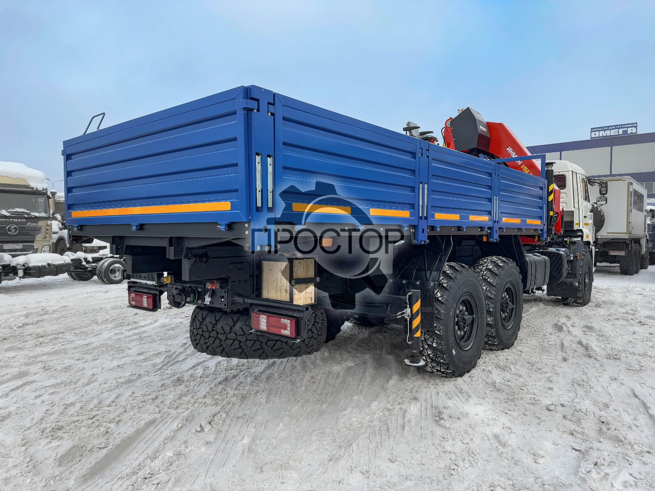 Камаз 43118 бортовой с КМУ Инман IM 320 - Бортовой грузовик/ Платформа, Автоманипулятор: фото 5 Камаз 43118 бортовой с КМУ Инман IM 320 - Бортовой грузовик/ Платформа, Автоманипулятор: фото 5