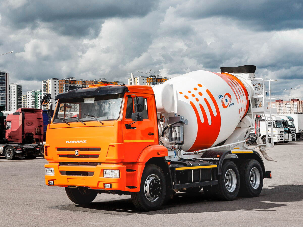 Камаз 65115 Автобетоносмеситель 7 куб.м - Автобетоносмеситель: фото 5 Камаз 65115 Автобетоносмеситель 7 куб.м - Автобетоносмеситель: фото 5