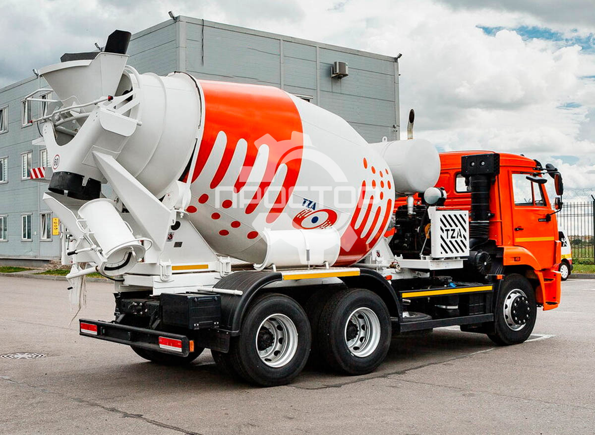 Камаз 65115 Автобетоносмеситель 7 куб.м - Автобетоносмеситель: фото 3 Камаз 65115 Автобетоносмеситель 7 куб.м - Автобетоносмеситель: фото 3