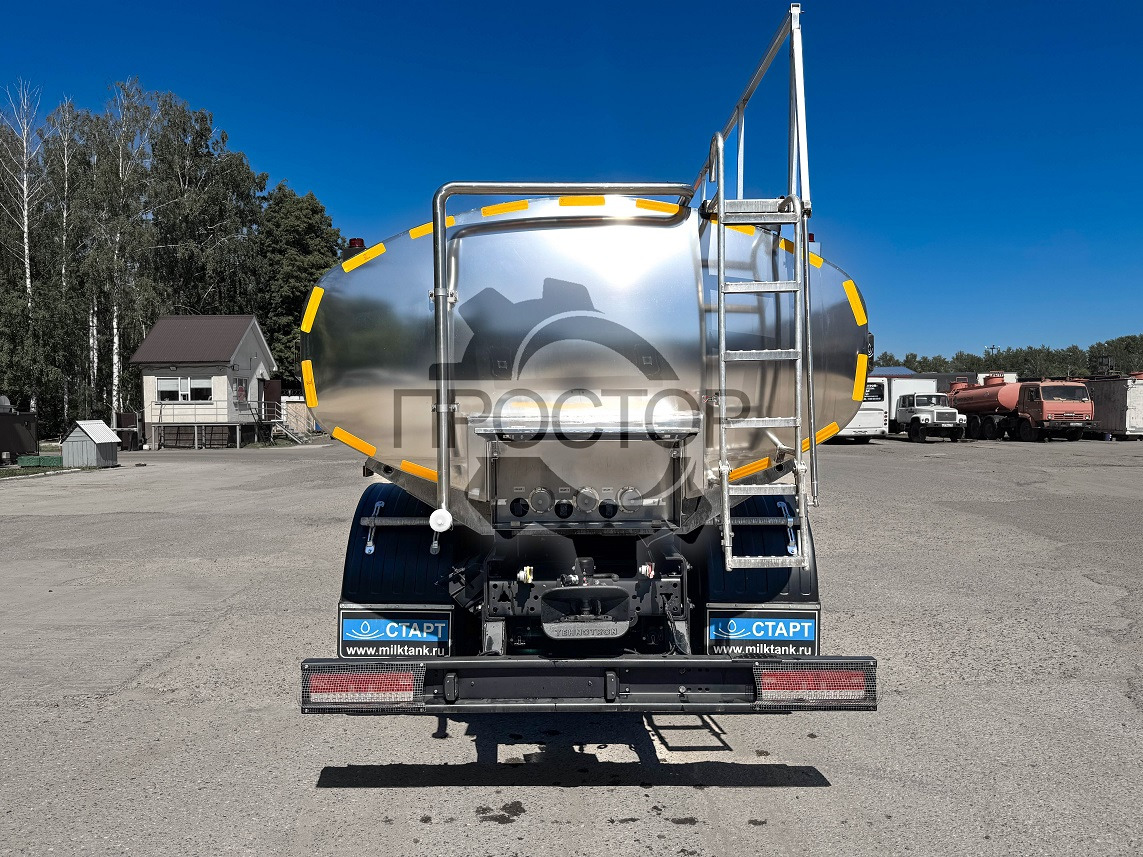 Грузовик с цистерной Камаз 65115 Автоцистерна для пищевых жидкостей (молоковоз) 12 куб.м: фото 6