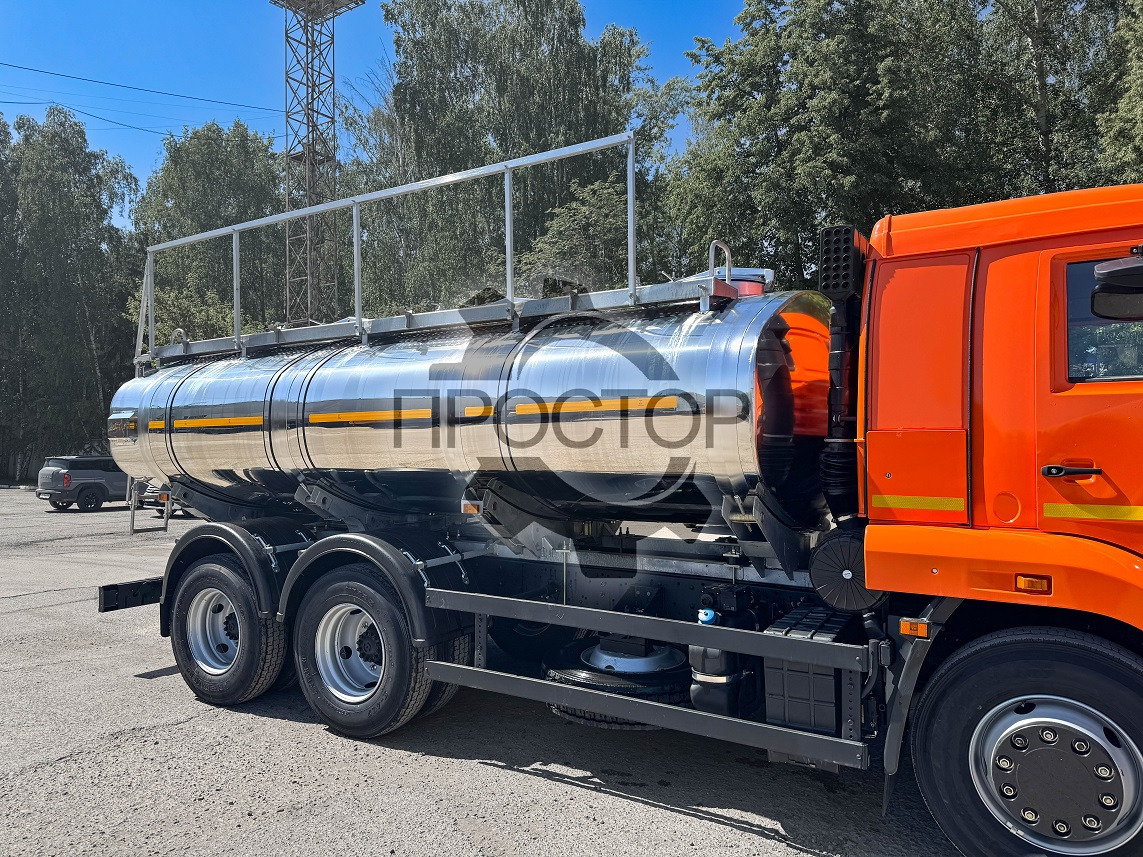 Грузовик с цистерной Камаз 65115 Автоцистерна для пищевых жидкостей (молоковоз) 12 куб.м: фото 7