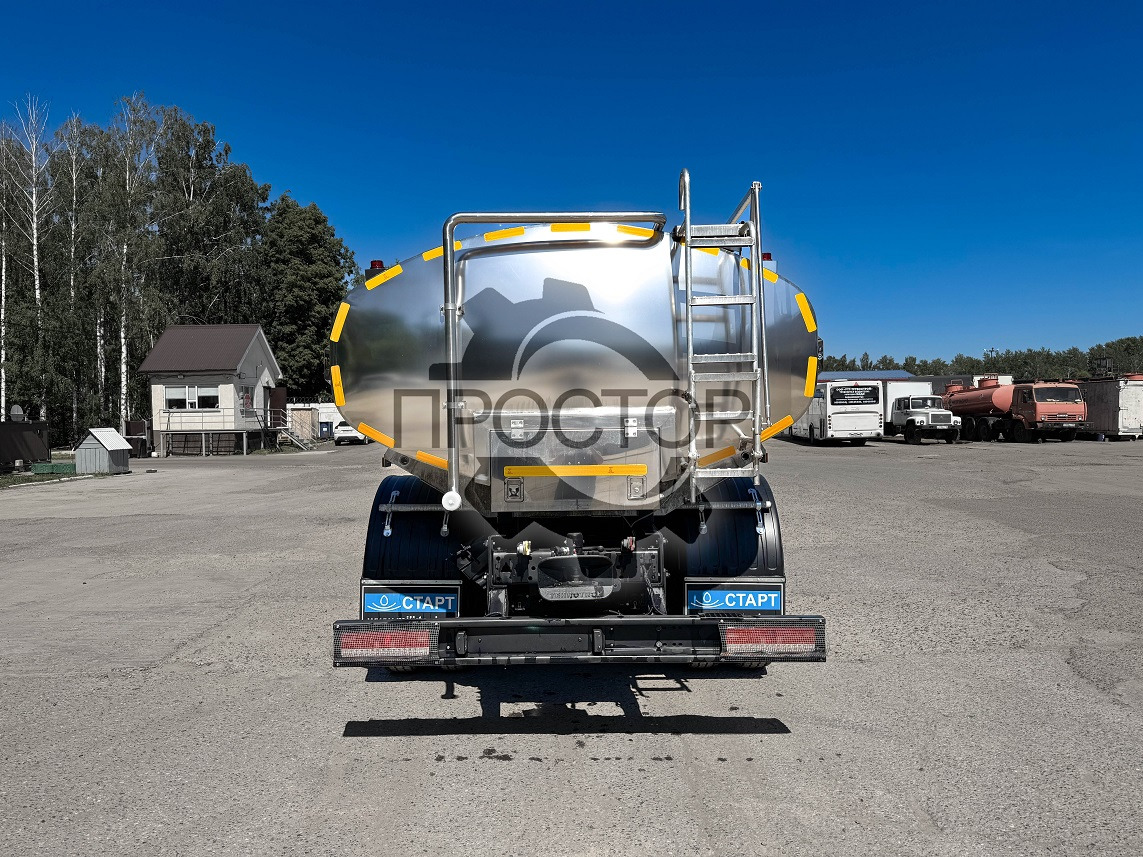 Грузовик с цистерной Камаз 65115 Автоцистерна для пищевых жидкостей (молоковоз) 12 куб.м: фото 12