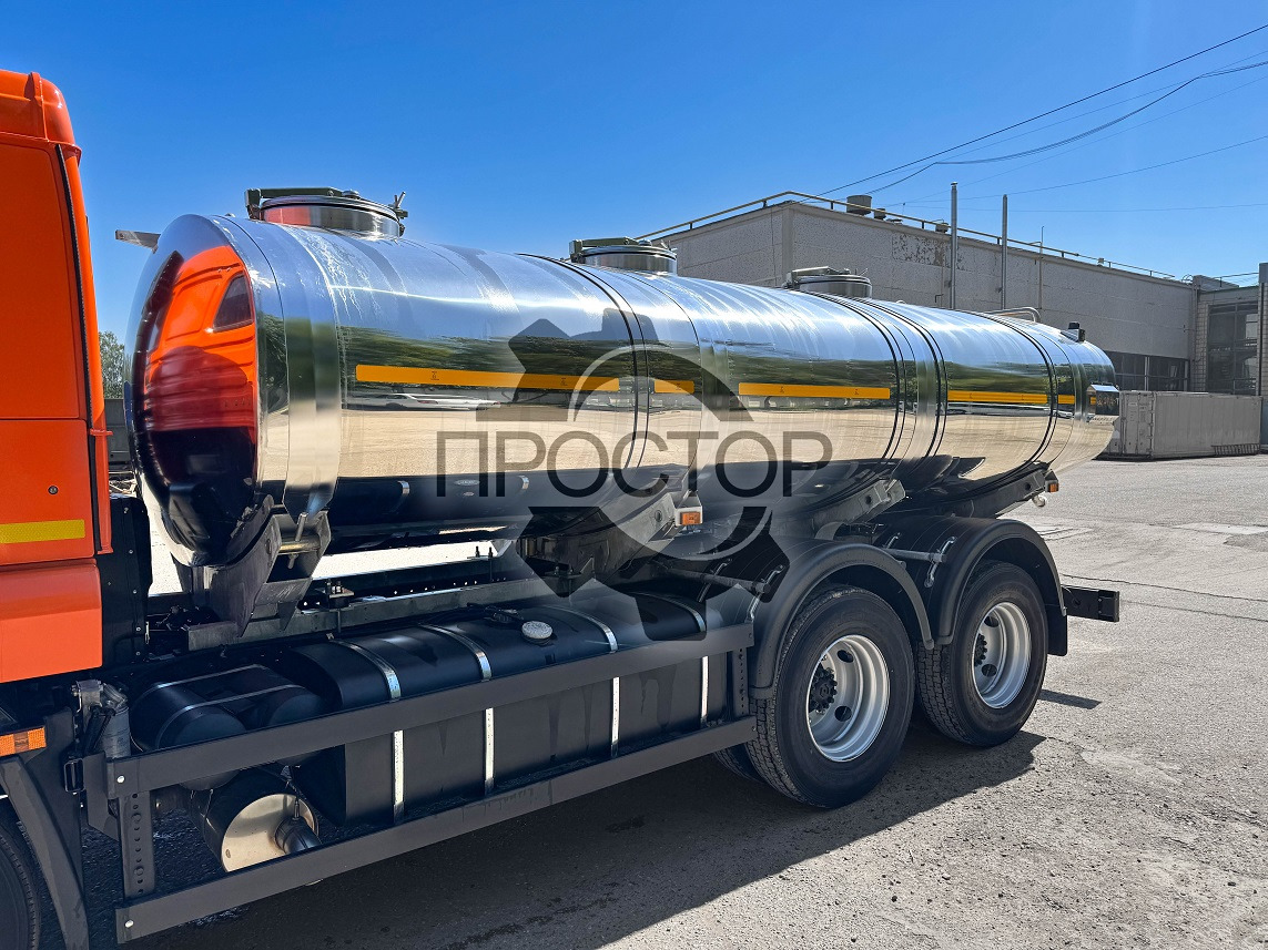 Грузовик с цистерной Камаз 65115 Автоцистерна для пищевых жидкостей (молоковоз) 12 куб.м: фото 9