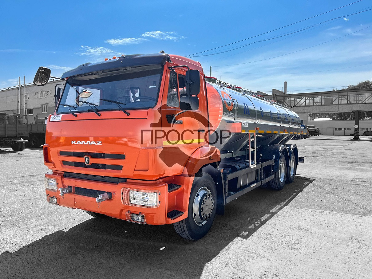 Камаз 65115 Автоцистерна для пищевых жидкостей (молоковоз) 14 куб.м - Грузовик с цистерной: фото 2 Камаз 65115 Автоцистерна для пищевых жидкостей (молоковоз) 14 куб.м - Грузовик с цистерной: фото 2