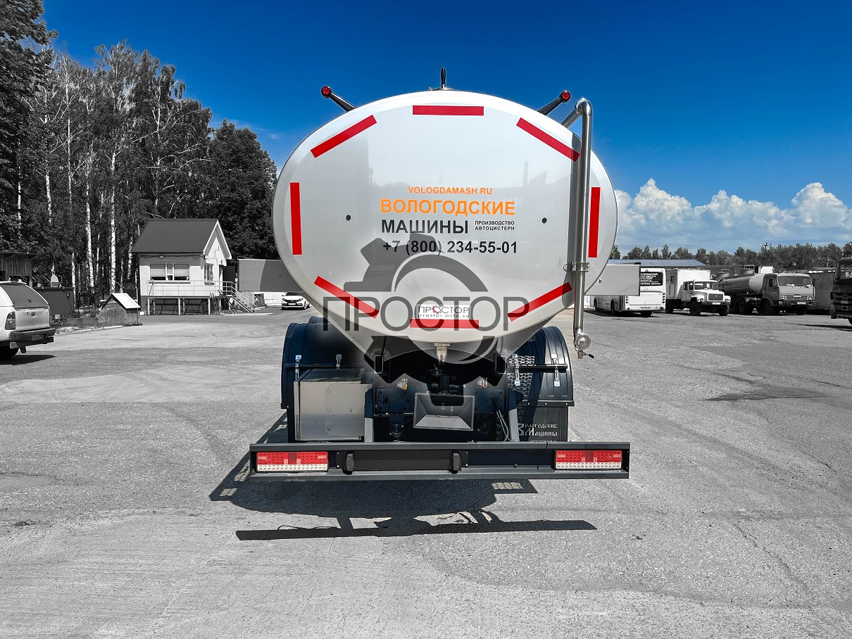 Грузовик с цистерной Камаз 65115 Автоцистерна для пищевых жидкостей (молоковоз) 14 куб.м: фото 8