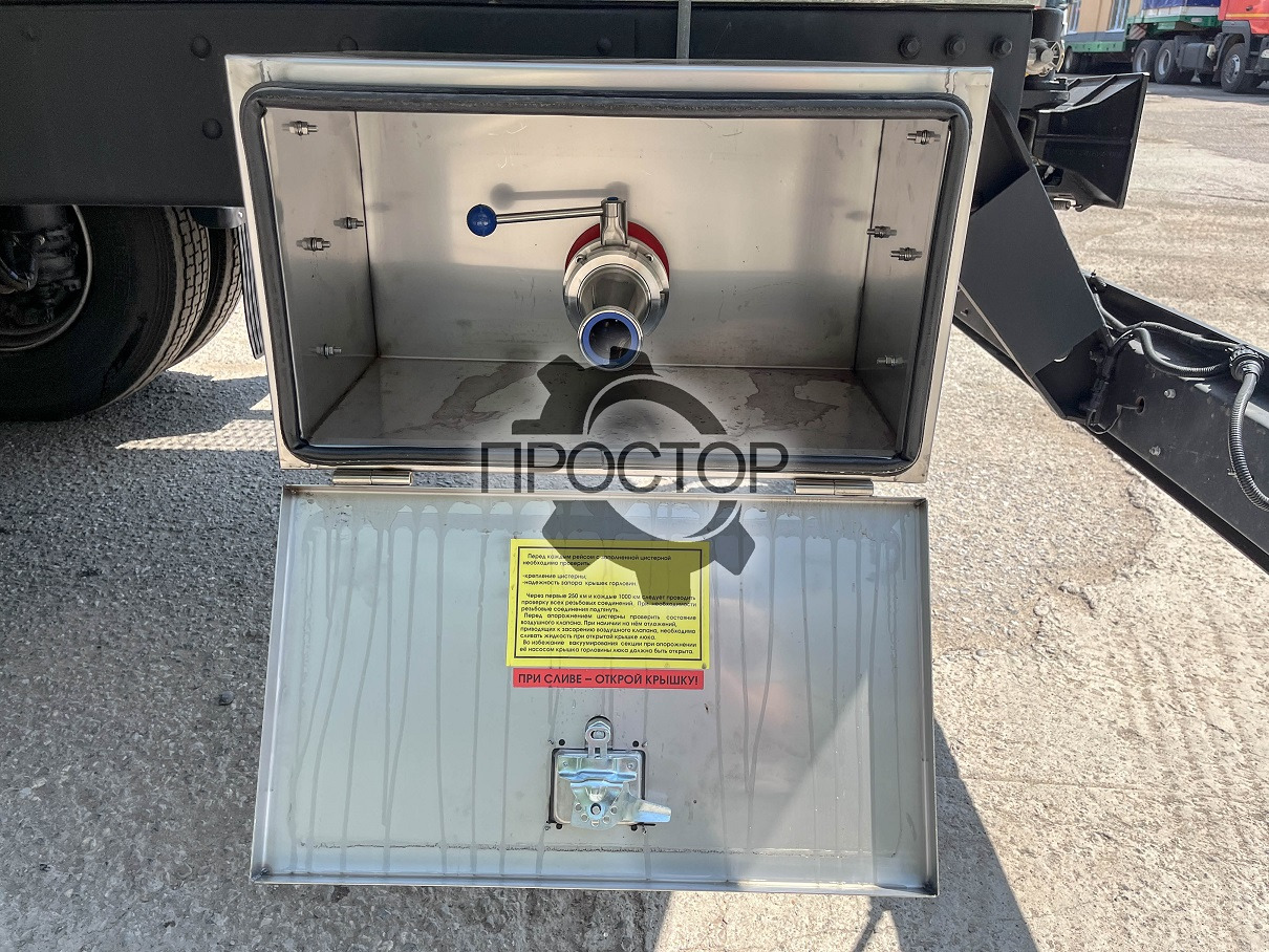 Грузовик с цистерной Камаз 65115 Автоцистерна для пищевых жидкостей (молоковоз) 14 куб.м: фото 6