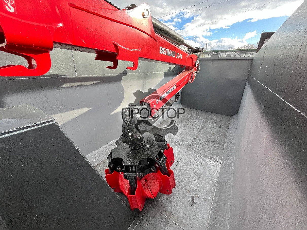 Самосвал Камаз 65115 Ломовоз с КМУ Велмаш 10-74: фото 7