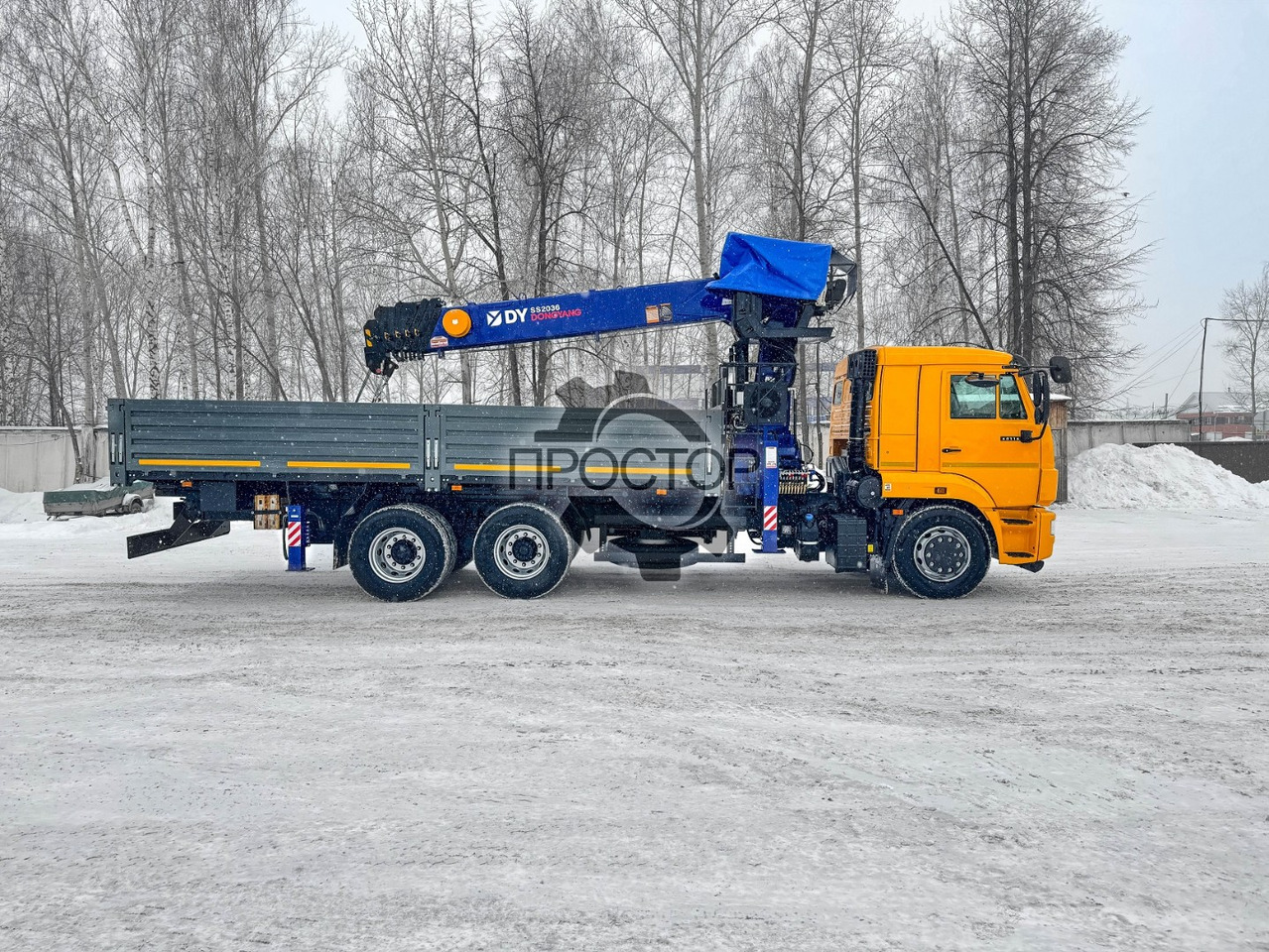 Камаз 65115 бортовой с КМУ DongYang SS 2036 - Бортовой грузовик/ Платформа, Автоманипулятор: фото 1 Камаз 65115 бортовой с КМУ DongYang SS 2036 - Бортовой грузовик/ Платформа, Автоманипулятор: фото 1