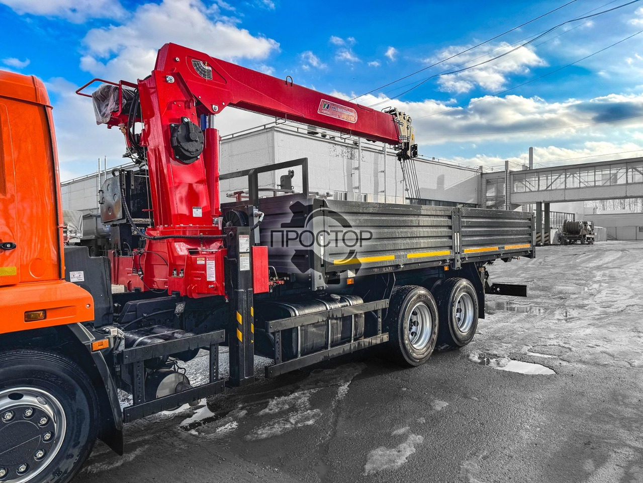 Камаз 65115 бортовой с КМУ Horyong HRS 216 - Бортовой грузовик/ Платформа, Автоманипулятор: фото 1 Камаз 65115 бортовой с КМУ Horyong HRS 216 - Бортовой грузовик/ Платформа, Автоманипулятор: фото 1