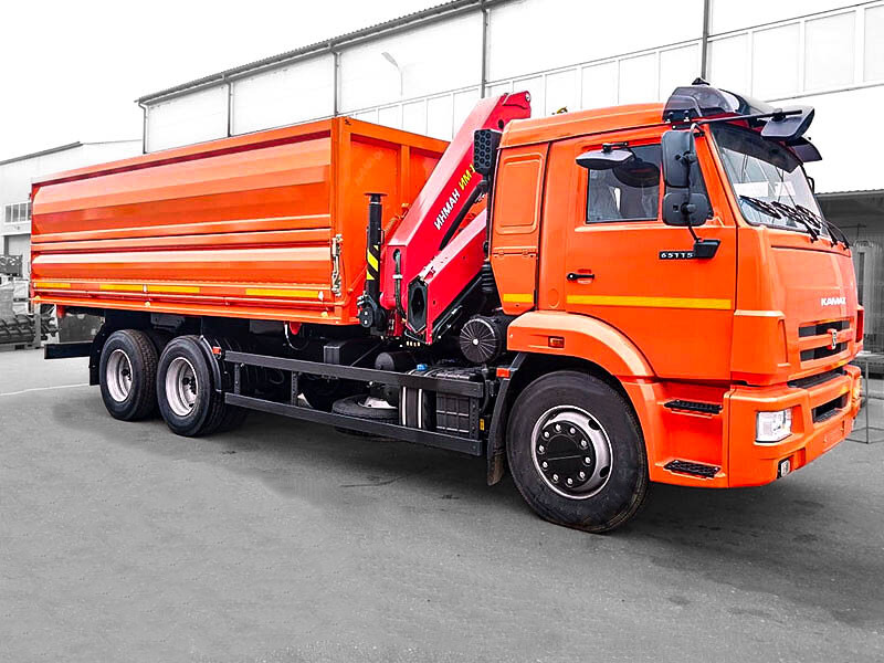 Камаз 65115 самосвал (зерновоз) с КМУ Инман ИМ-150N - Самосвал, Автоманипулятор: фото 5 Камаз 65115 самосвал (зерновоз) с КМУ Инман ИМ-150N - Самосвал, Автоманипулятор: фото 5