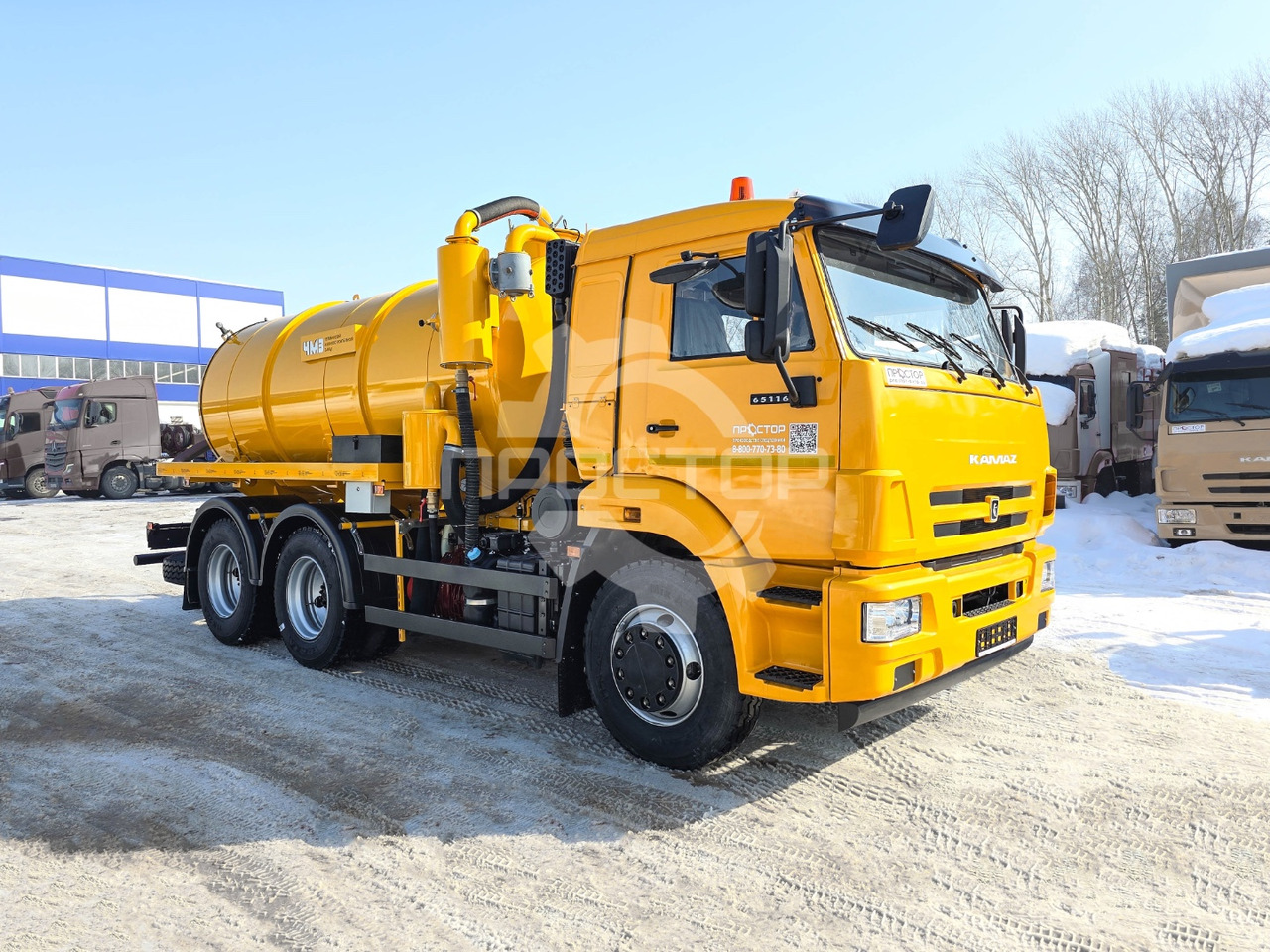 Ассенизатор, илосос Камаз 65116 МВ-10: фото 13