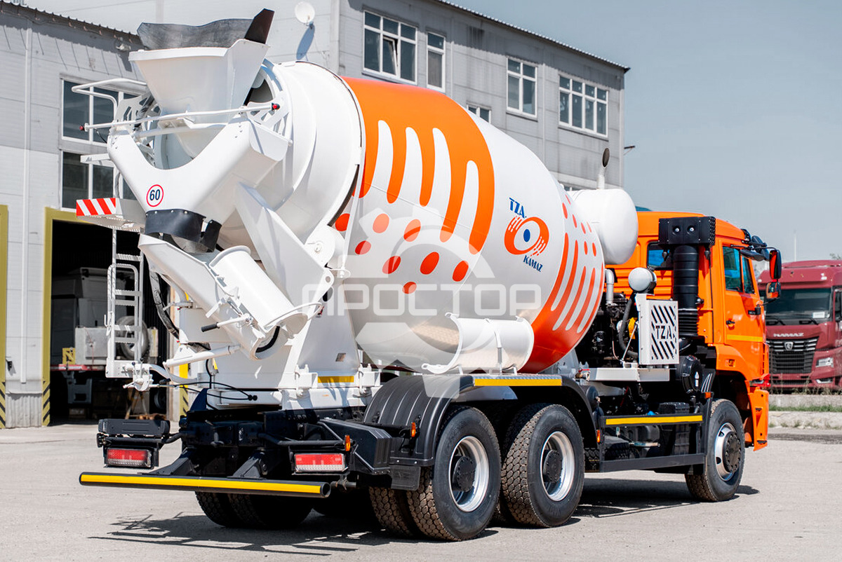 Камаз 6520 Автобетоносмеситель 9 куб.м - Автобетоносмеситель: фото 2 Камаз 6520 Автобетоносмеситель 9 куб.м - Автобетоносмеситель: фото 2