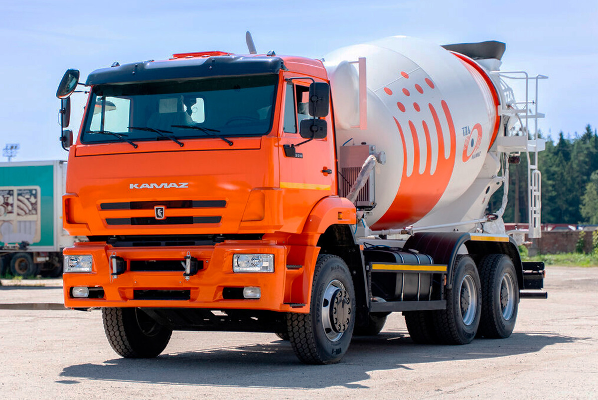 Автобетоносмеситель Камаз 6520 Автобетоносмеситель 9 куб.м: фото 6