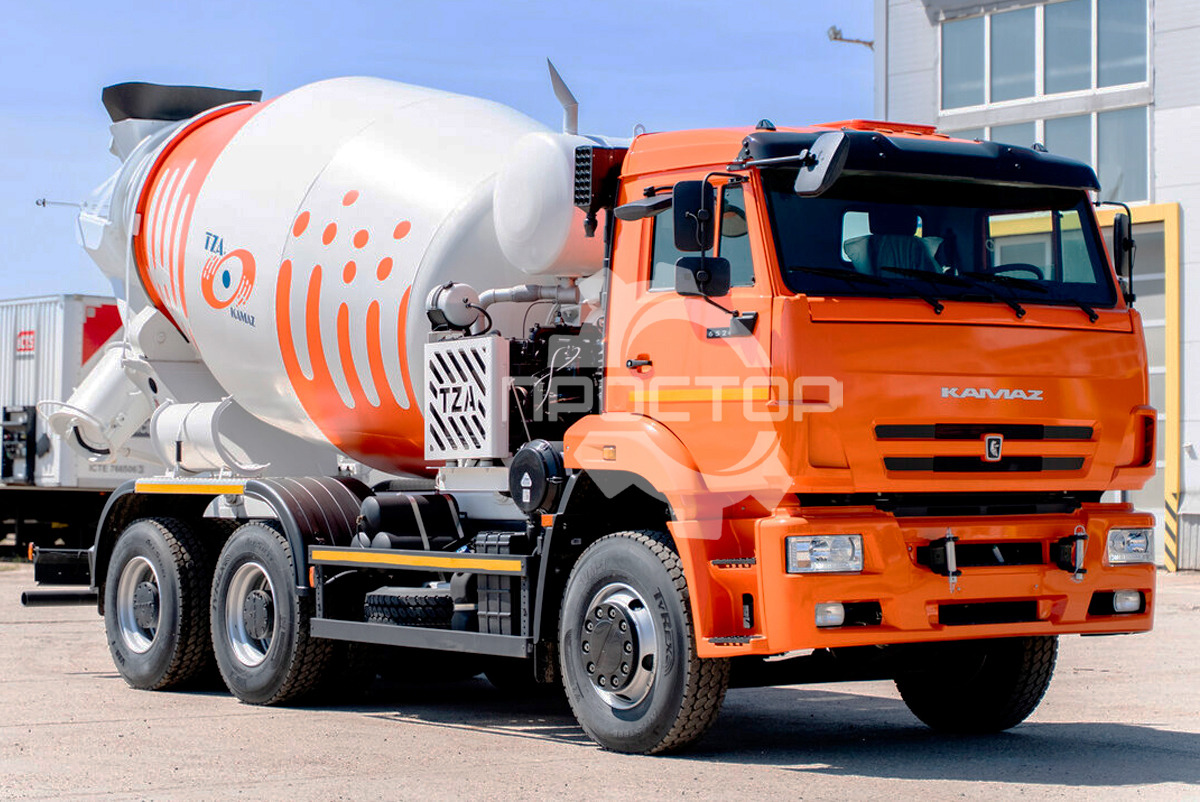 Камаз 6520 Автобетоносмеситель 9 куб.м - Автобетоносмеситель: фото 5 Камаз 6520 Автобетоносмеситель 9 куб.м - Автобетоносмеситель: фото 5