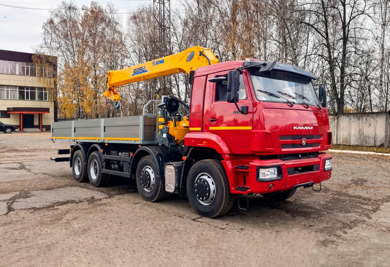 Камаз 65201 бортовой с КМУ XCMG SQS 300-5 - Бортовой грузовик/ Платформа, Автоманипулятор: фото 1 Камаз 65201 бортовой с КМУ XCMG SQS 300-5 - Бортовой грузовик/ Платформа, Автоманипулятор: фото 1