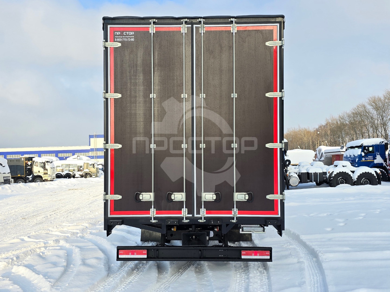 Тентованный грузовик Камаз Камаз 4308 Европлатформа шторная: фото 8