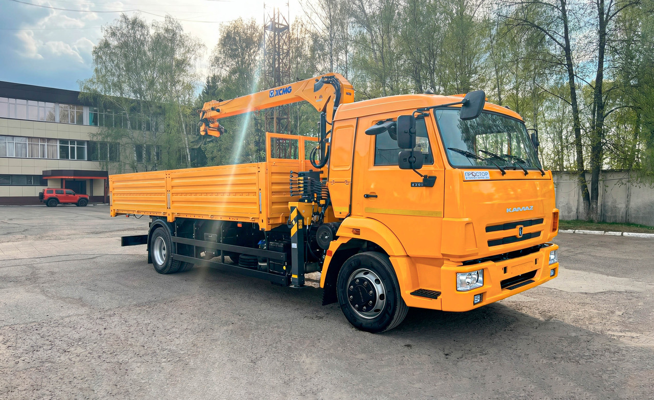 Камаз Камаз 4308 бортовой с КМУ XCMG SQS 68-4 - Бортовой грузовик/ Платформа, Автоманипулятор: фото 1 Камаз Камаз 4308 бортовой с КМУ XCMG SQS 68-4 - Бортовой грузовик/ Платформа, Автоманипулятор: фото 1