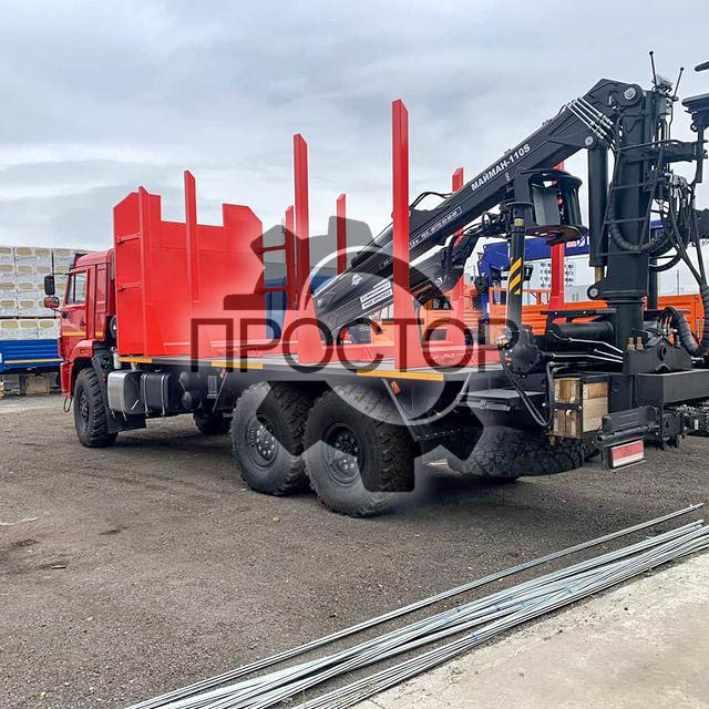 Камаз Камаз 43118 Сортиментовоз с КМУ Майман 110S - Лесовоз, сортиментовоз: фото 2 Камаз Камаз 43118 Сортиментовоз с КМУ Майман 110S - Лесовоз, сортиментовоз: фото 2