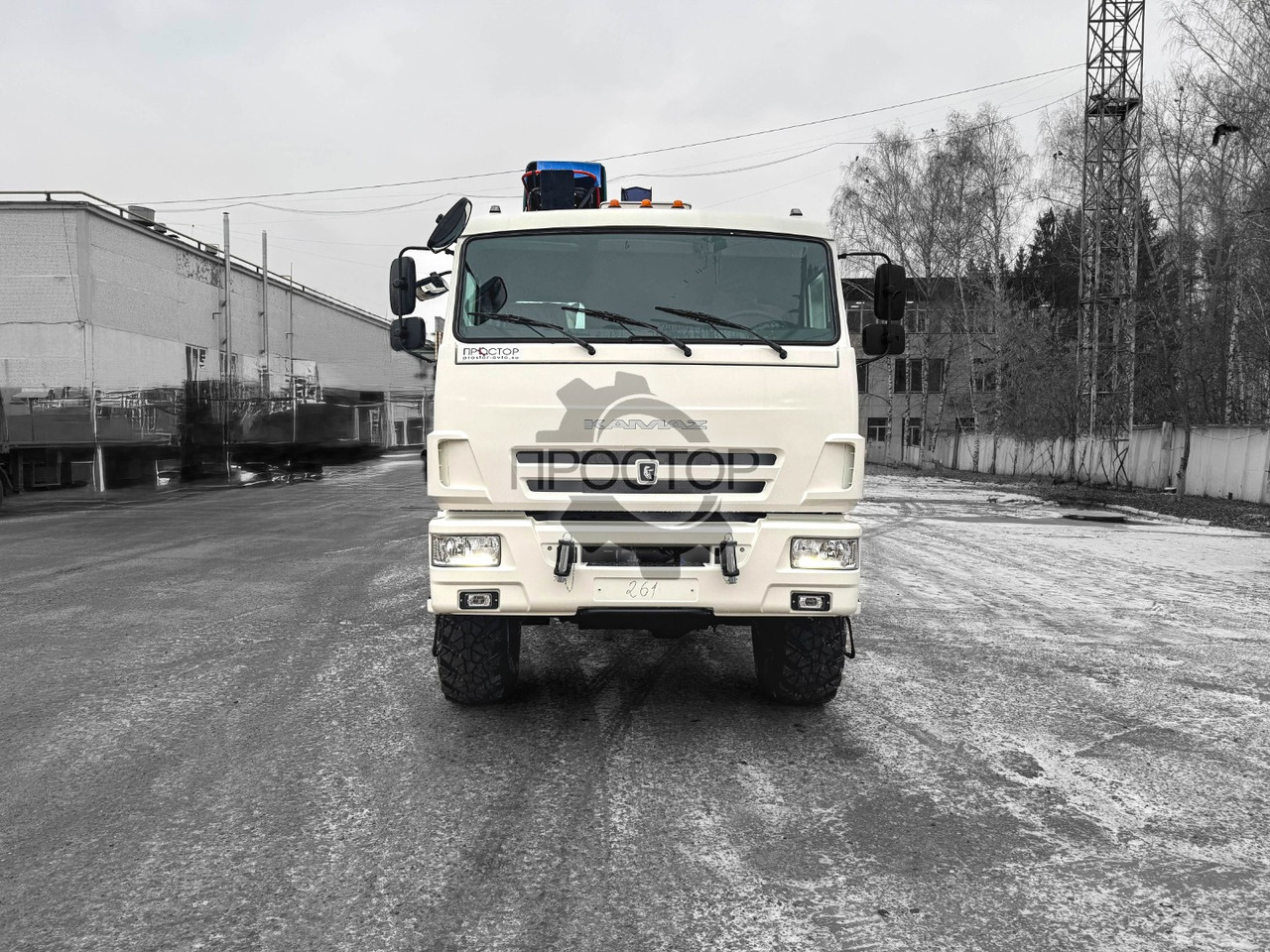 Новый Бортовой грузовик/ Платформа, Автоманипулятор Камаз Камаз 43118 бортовой с КМУ DongYang SS 1956 ACE: фото 9