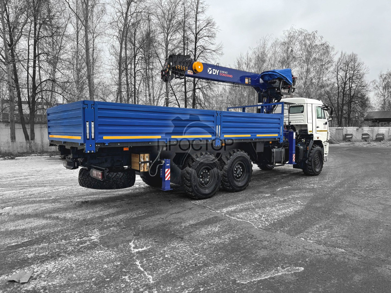 Новый Бортовой грузовик/ Платформа, Автоманипулятор Камаз Камаз 43118 бортовой с КМУ DongYang SS 1956 ACE: фото 11