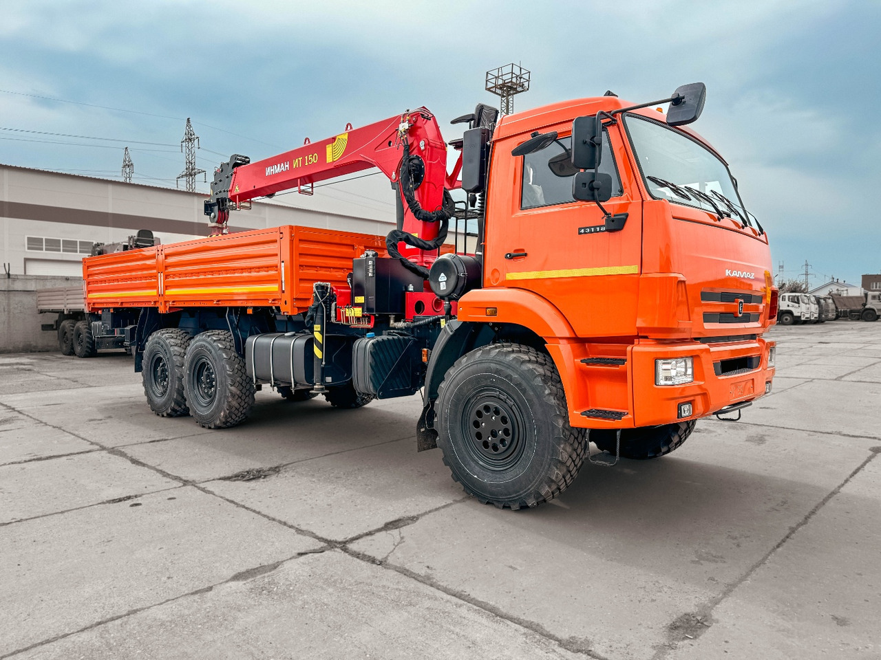 Камаз Камаз 43118 бортовой с КМУ Инман IT 150 - Бортовой грузовик/ Платформа, Автоманипулятор: фото 1 Камаз Камаз 43118 бортовой с КМУ Инман IT 150 - Бортовой грузовик/ Платформа, Автоманипулятор: фото 1