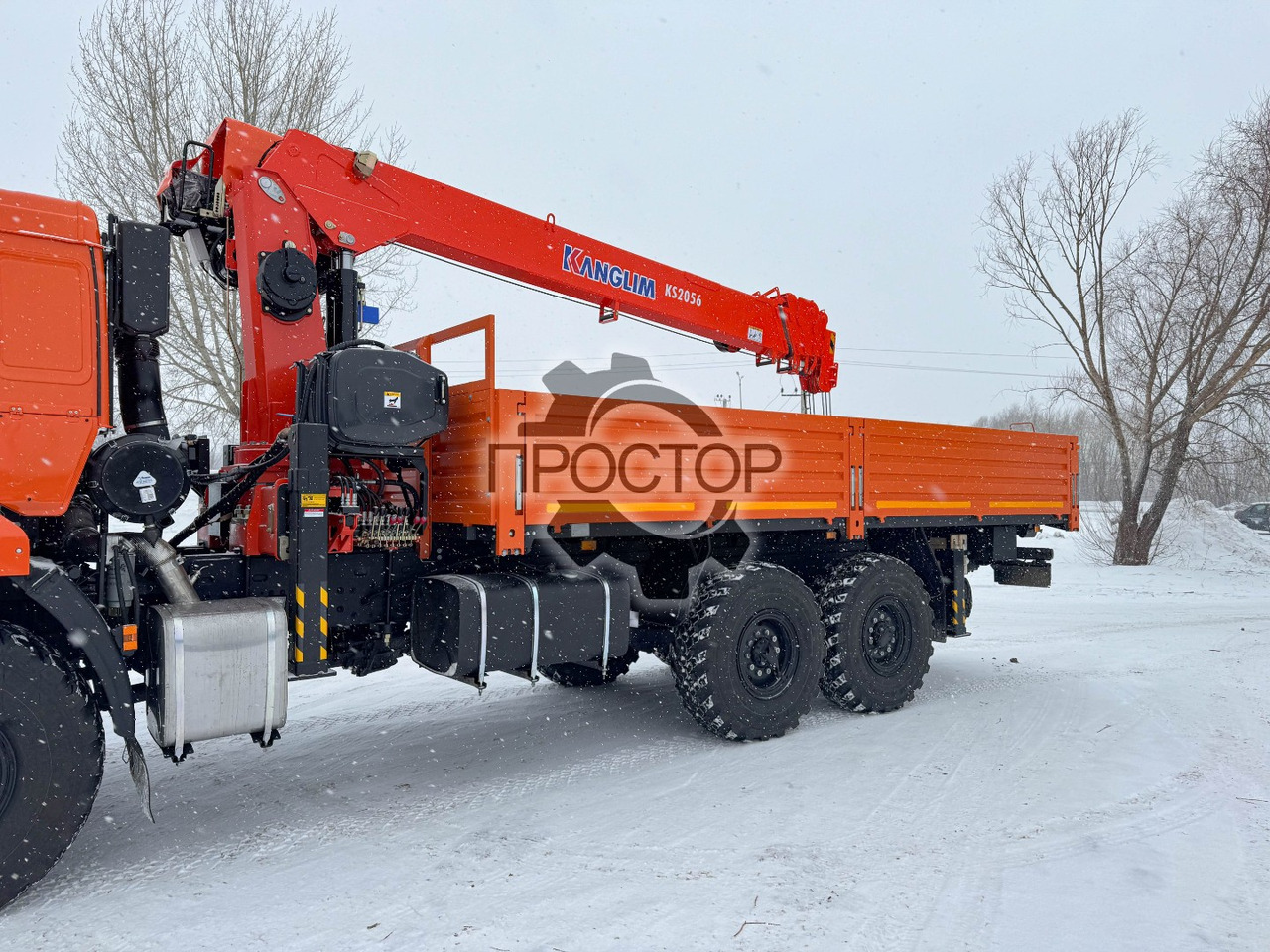 Камаз Камаз 43118 бортовой с КМУ Kanglim KS 2056 H - Бортовой грузовик/ Платформа, Автоманипулятор: фото 4 Камаз Камаз 43118 бортовой с КМУ Kanglim KS 2056 H - Бортовой грузовик/ Платформа, Автоманипулятор: фото 4