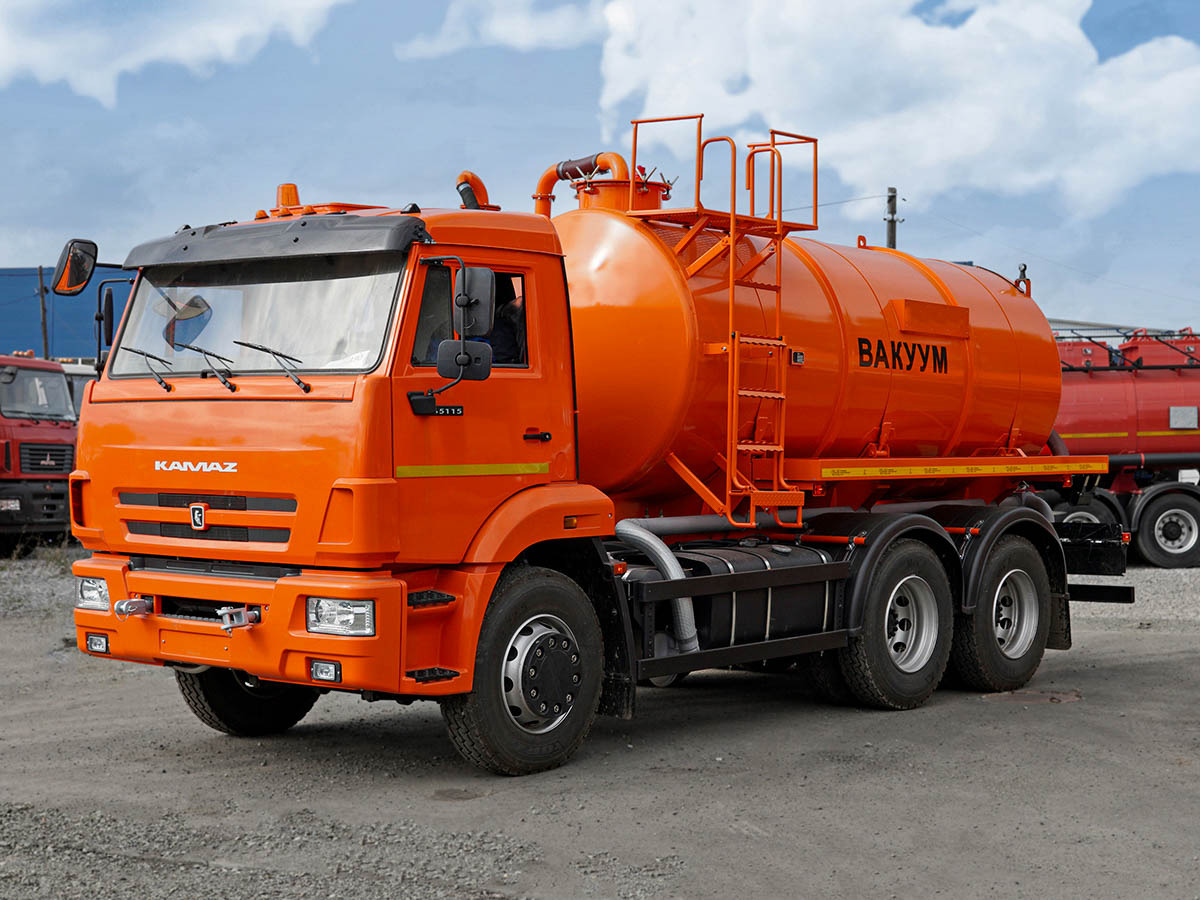Камаз Камаз 65115 АВ-12 - Ассенизатор, илосос: фото 1 Камаз Камаз 65115 АВ-12 - Ассенизатор, илосос: фото 1