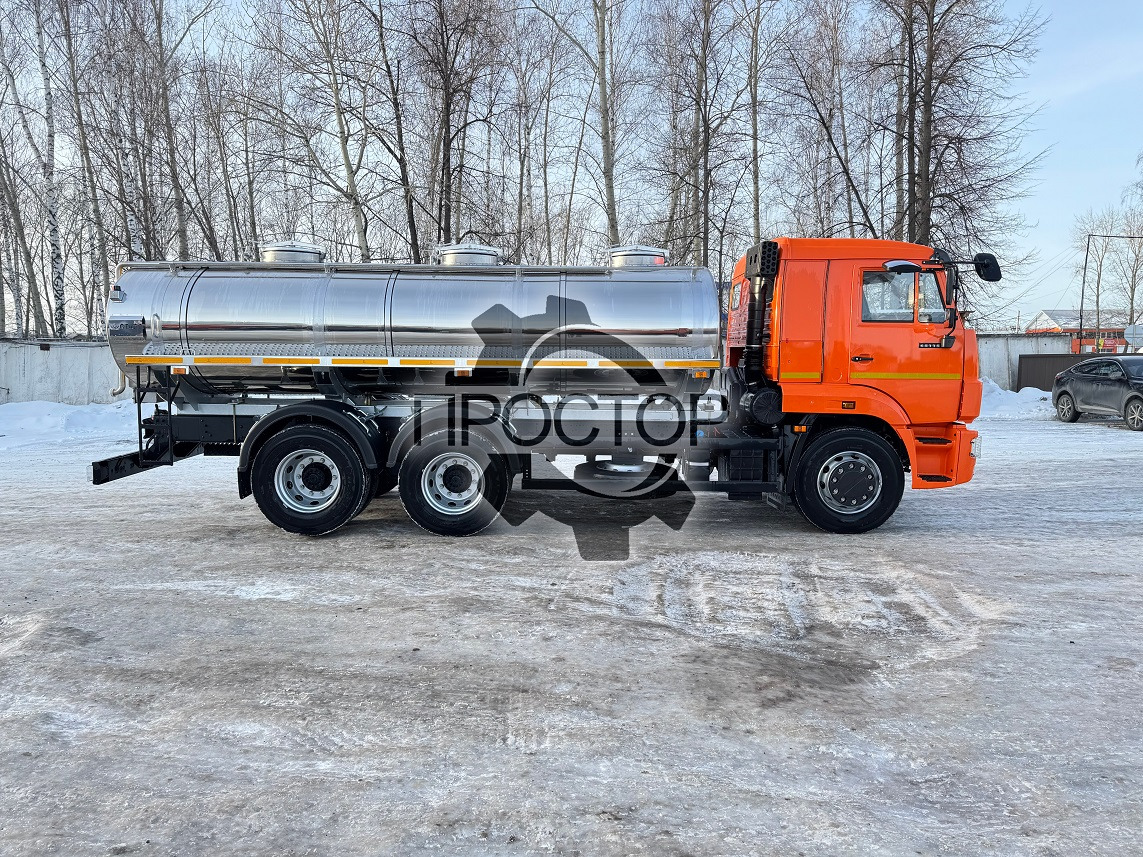 Новый Грузовик с цистерной Камаз Камаз 65115 Автоцистерна для пищевых жидкостей (молоковоз) 10.5 куб.м: фото 13
