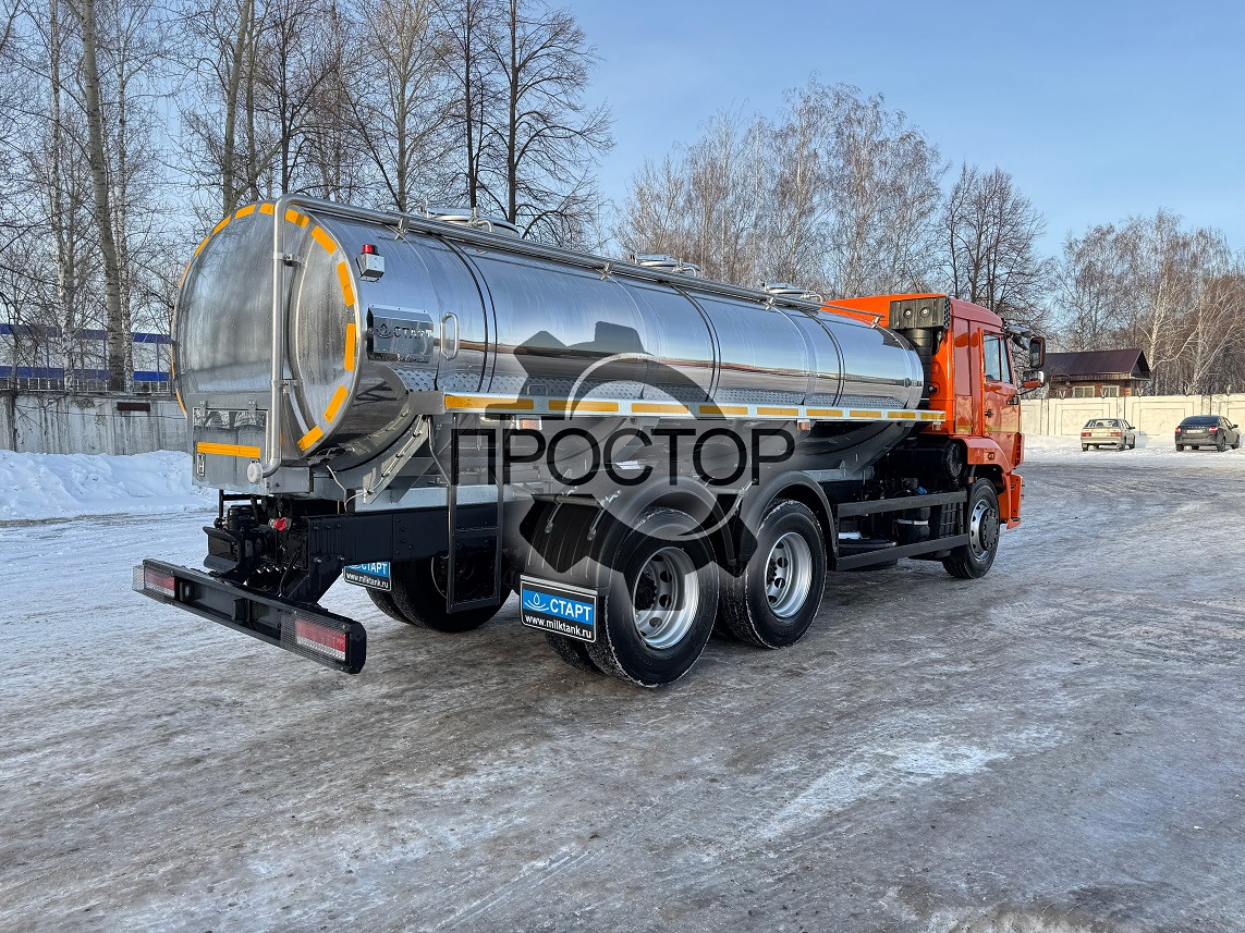 Новый Грузовик с цистерной Камаз Камаз 65115 Автоцистерна для пищевых жидкостей (молоковоз) 10.5 куб.м: фото 12