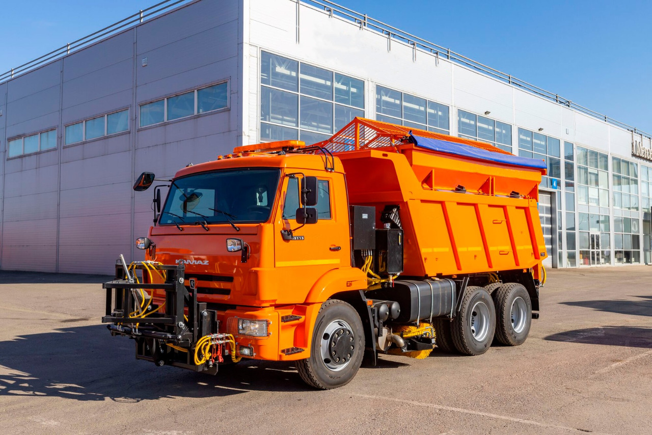 Камаз Камаз 65115 Комбинированная дорожная машина 9110КF - Снегоуборочная машина: фото 1 Камаз Камаз 65115 Комбинированная дорожная машина 9110КF - Снегоуборочная машина: фото 1