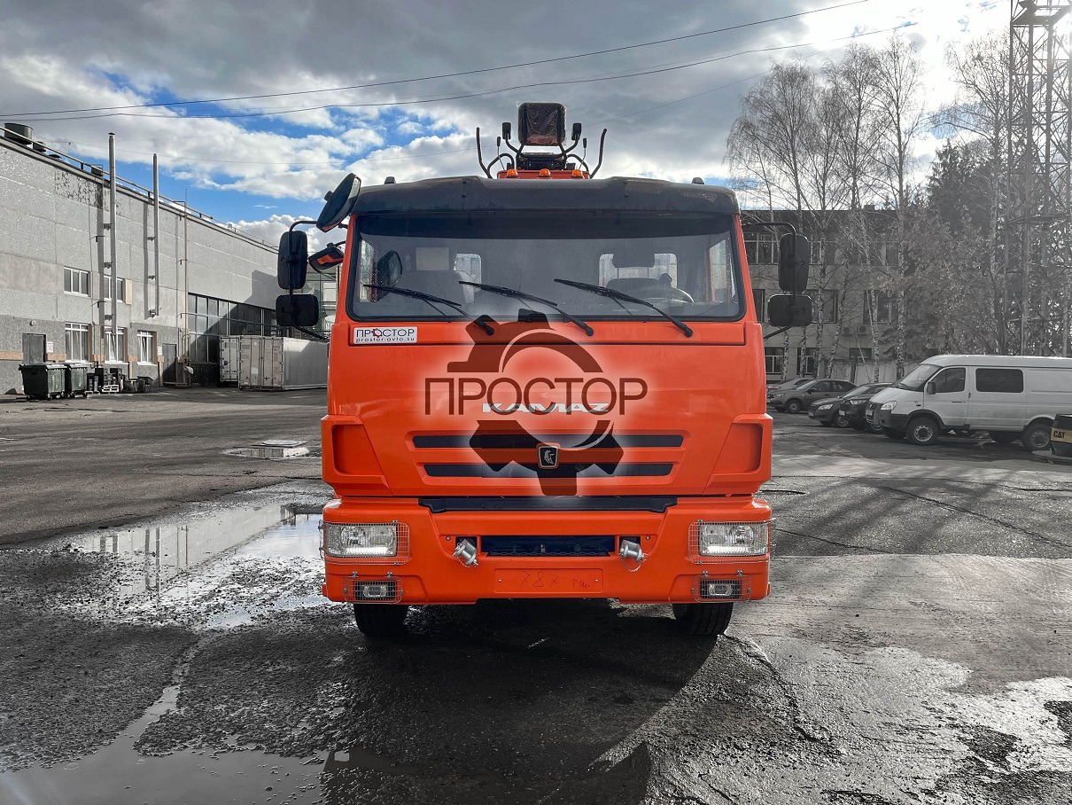 Новый Самосвал Камаз Камаз 65115 Ломовоз с КМУ Велмаш 10-74: фото 8